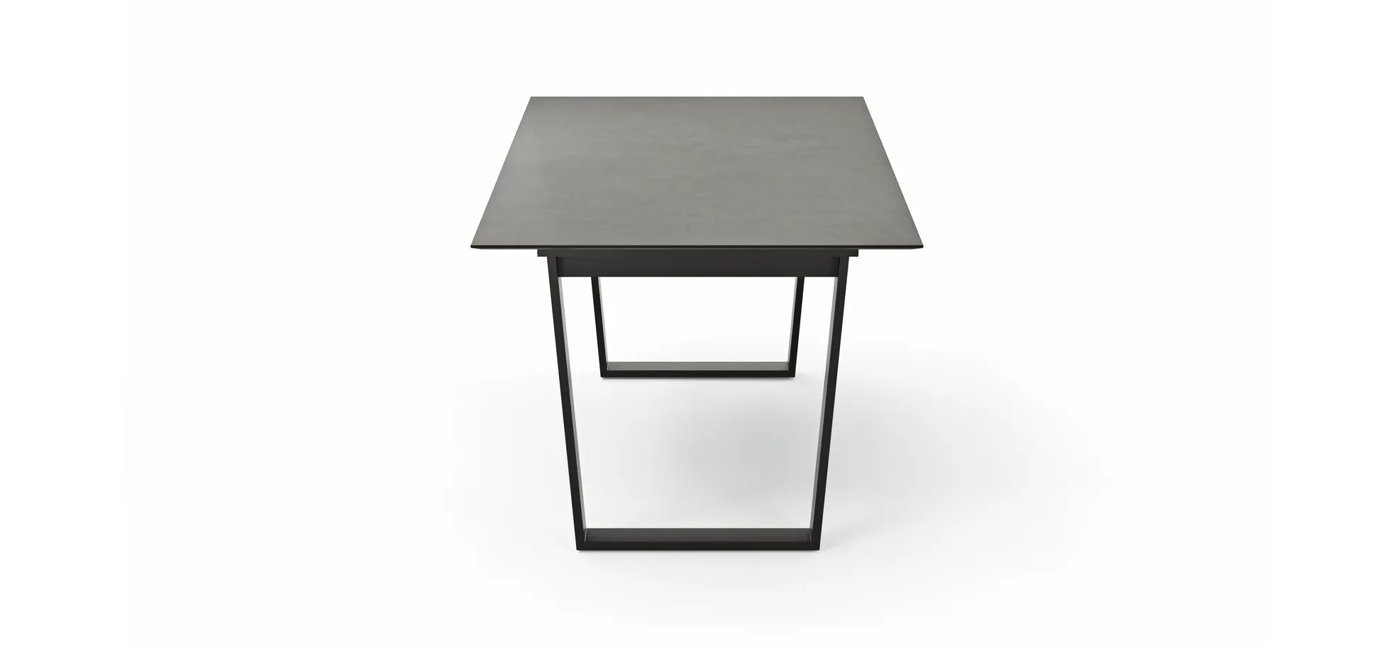 Esstisch Dinner - LB ca. 200x95 cm, Kunststoff, Grau