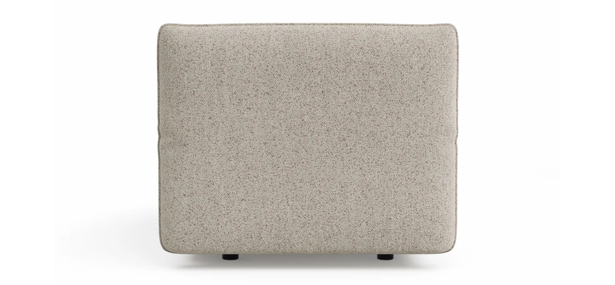 Sofa Motone - 3-Sitzer, Stoff, Beige