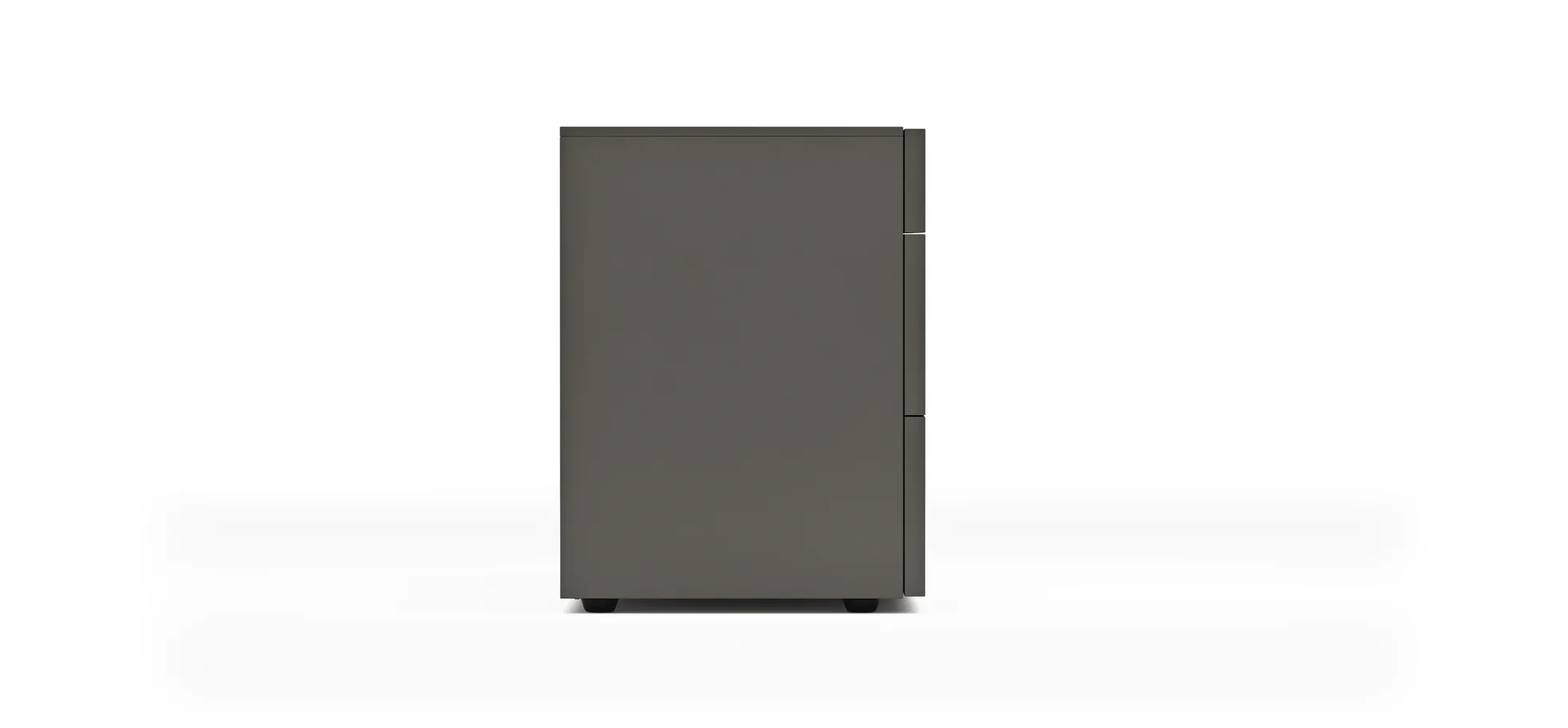 Kommode Loretto - BHT ca. 135x70x53 cm, Lack matt, Anthrazit