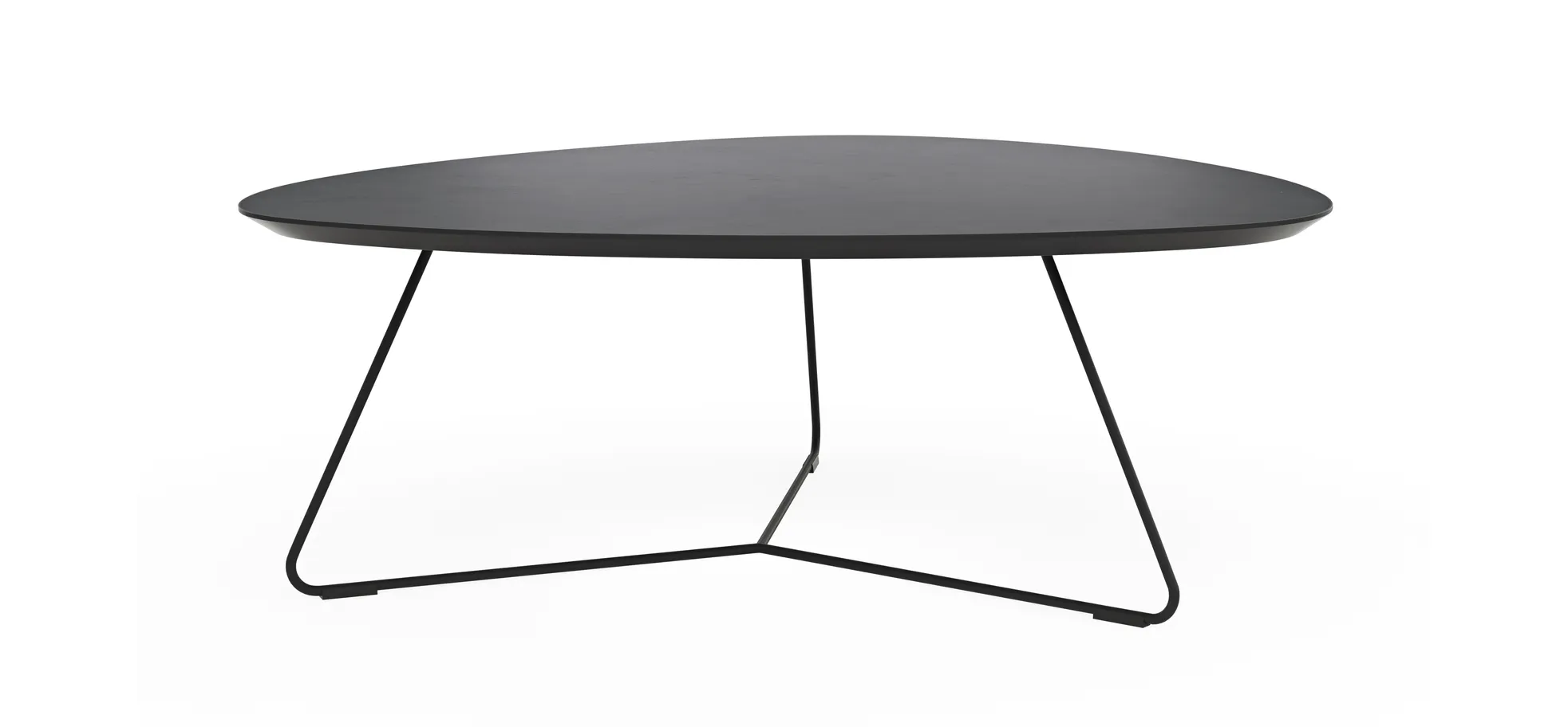 Couchtisch Fano - LBH ca. 87x78x33 cm, Fenix, Schwarz 109056