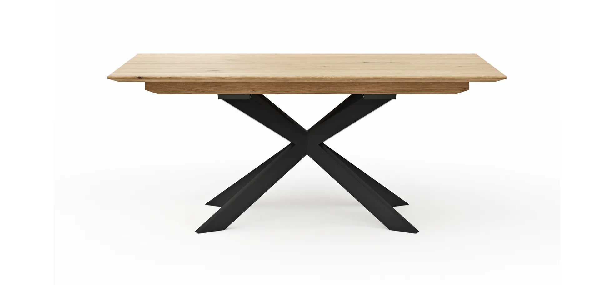 Esstisch Talara Lola - ausziehbar, LB ca. 180x90cm, Wildeiche Bianco