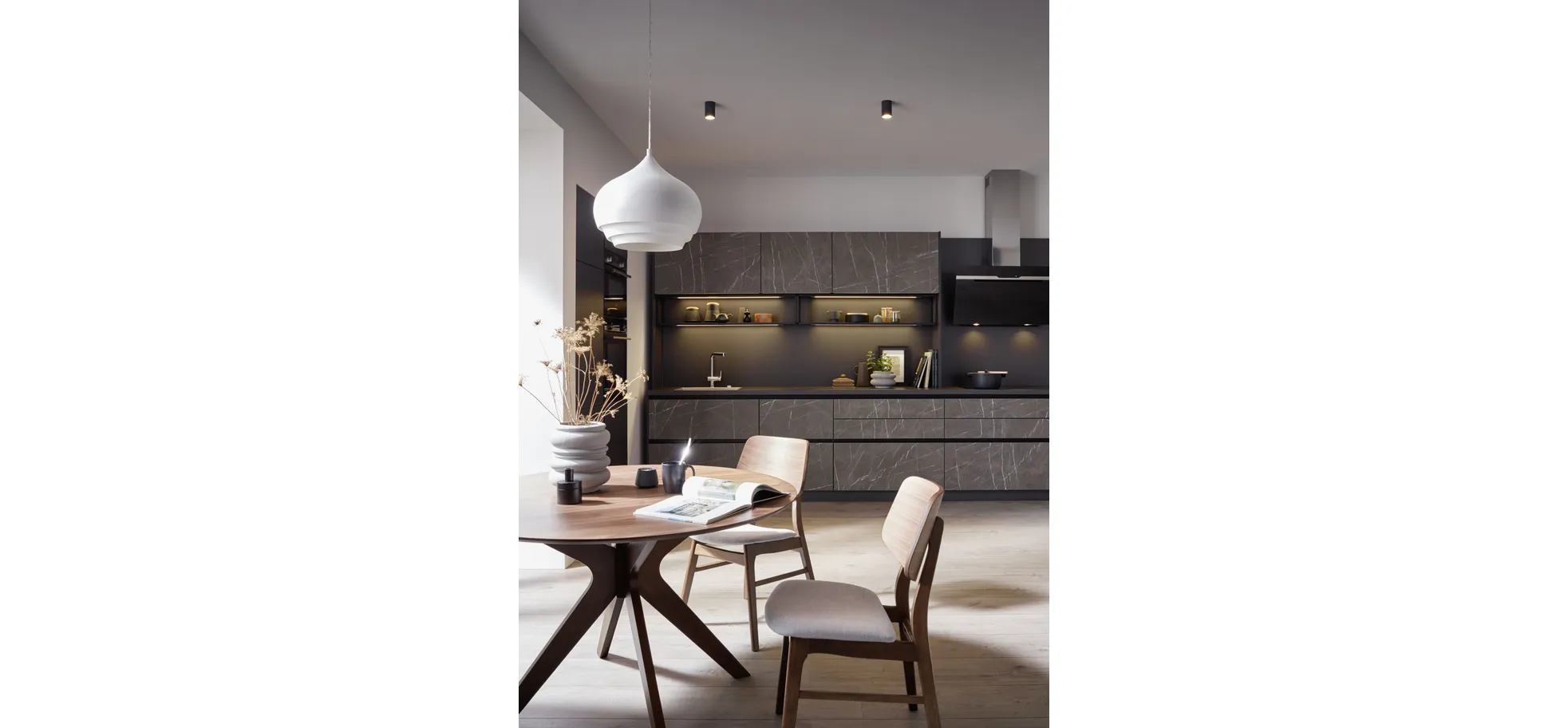 Küchenzeile 53.170 CO 11 520, Marmor Scuro Nachbildung