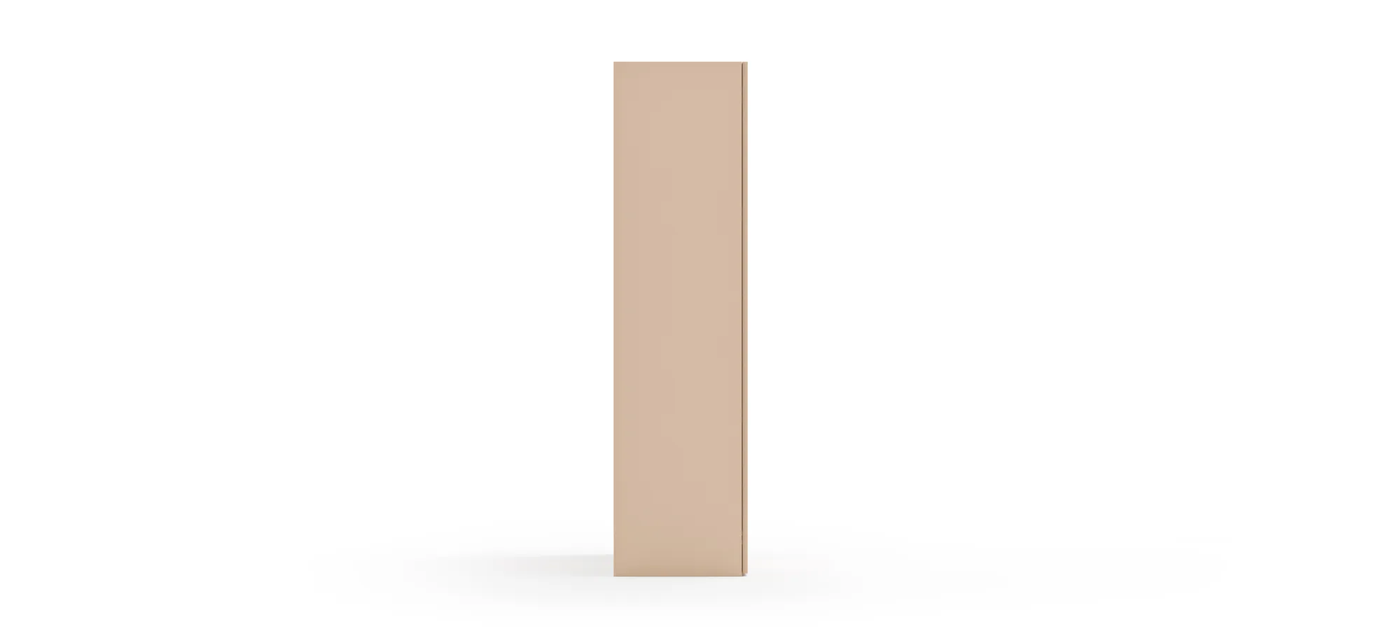 Drehtürenschrank Loretto - B ca. 280 cm, Lack matt, Sand