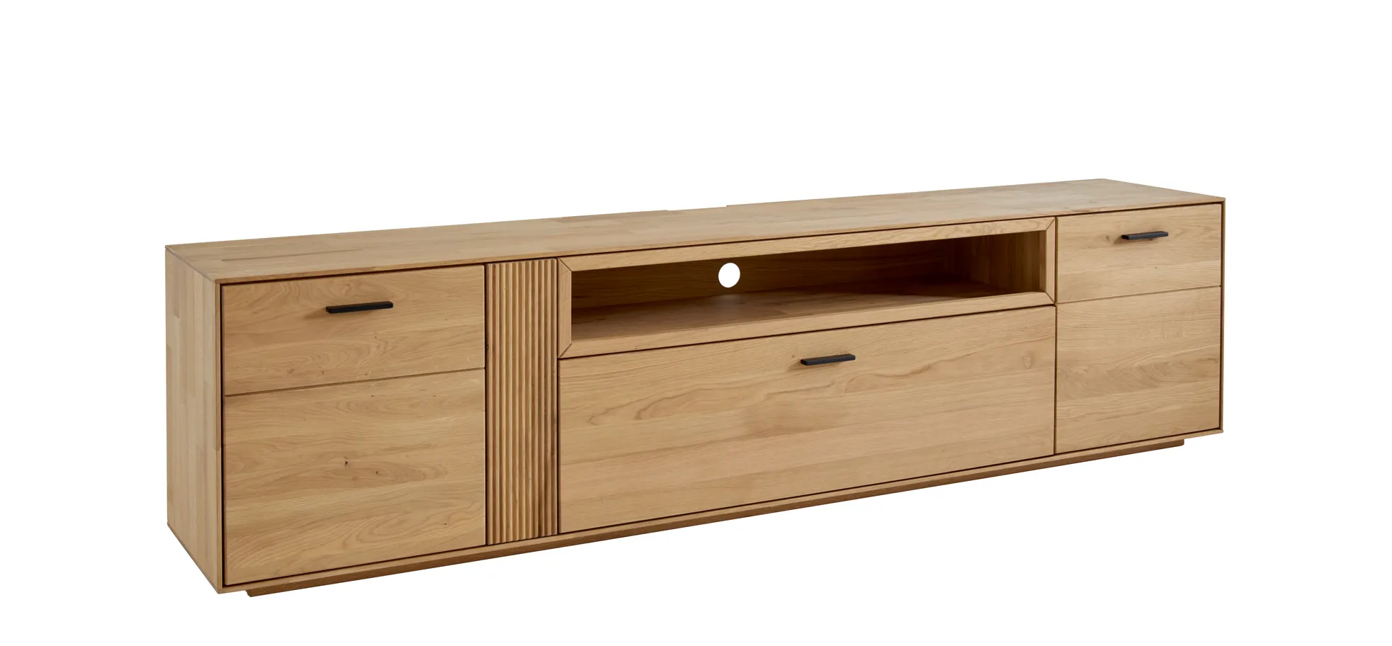 Lowboard Estana - Eiche massiv, legno