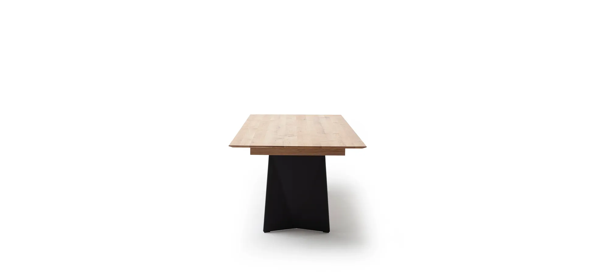 Esstisch 3100 - LB ca. 200x100 cm, ausziehbar, Asteiche massiv, Geölt, 