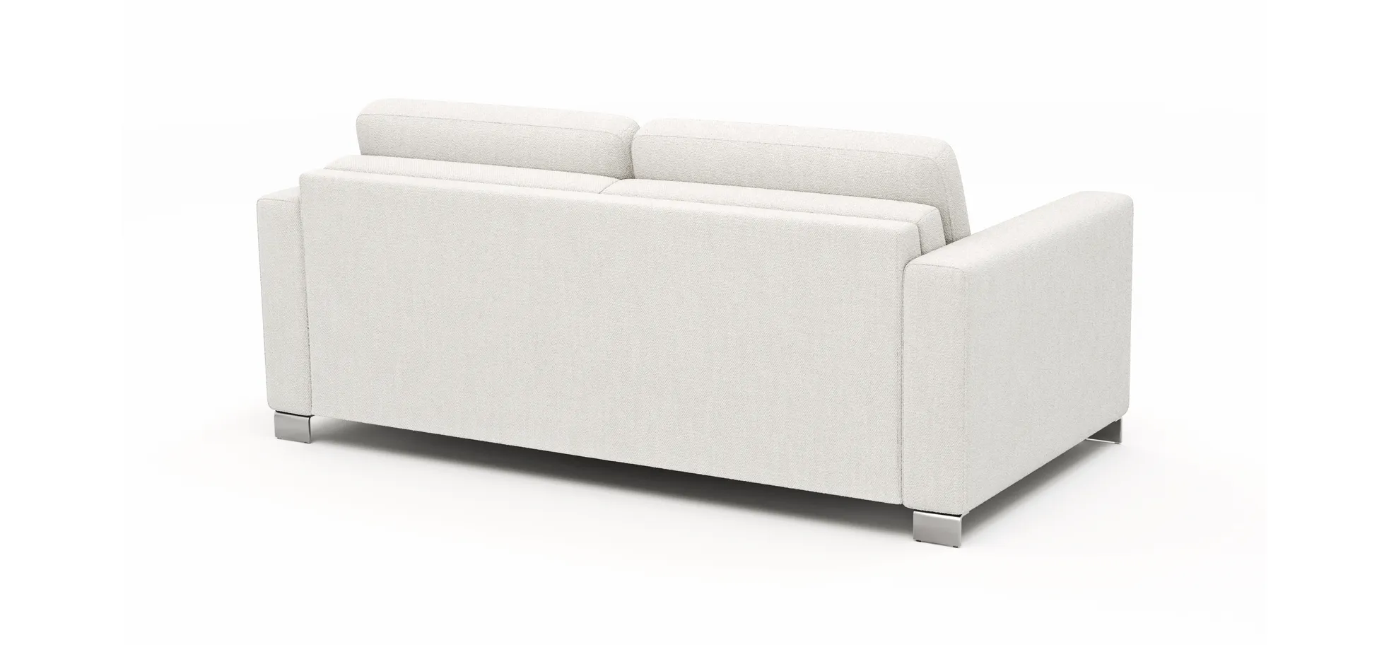 Sofa Nuoro - 2,5-Sitzer inkl. Schlaffunktion, Armlehne 1, Stoff, Natur
