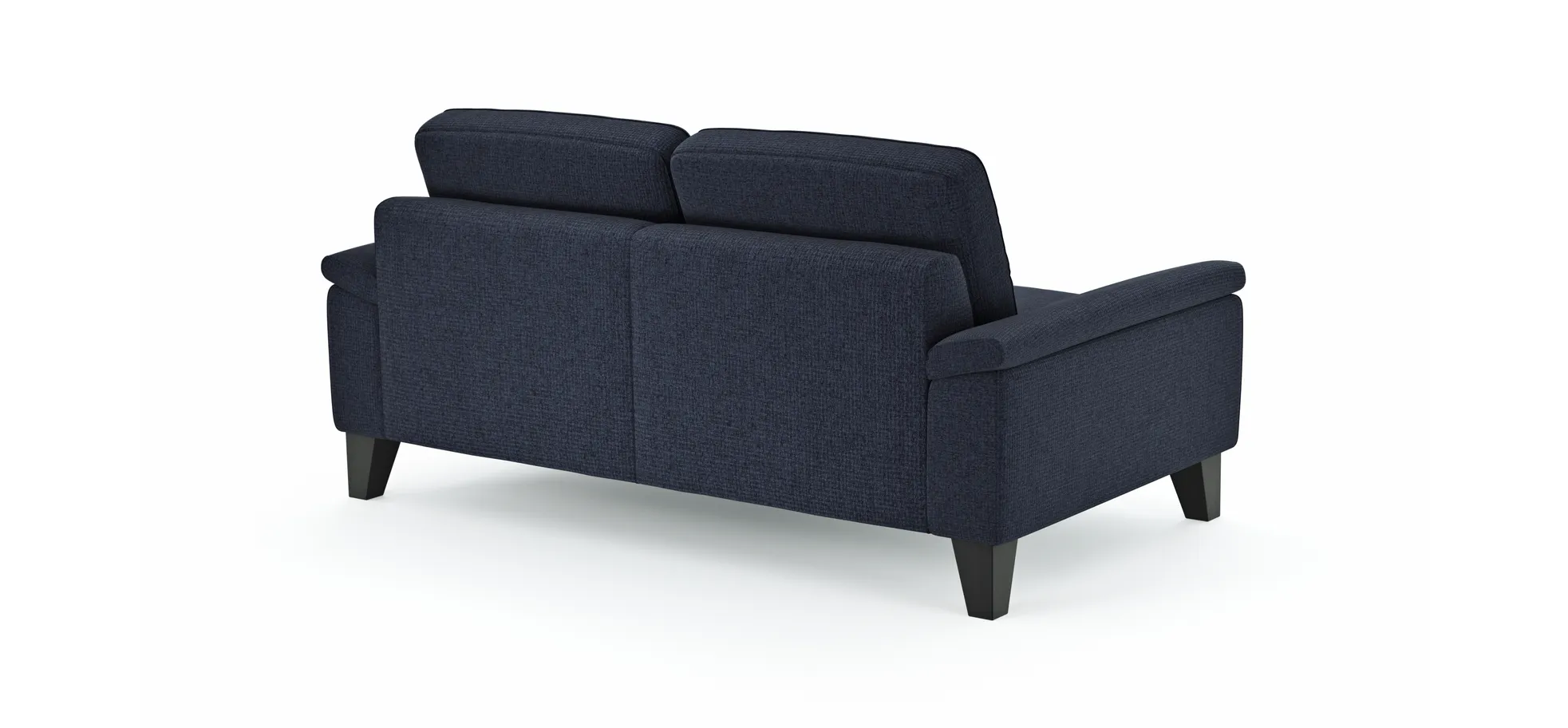 Sofa Oviedo - 2-Sitzer, Stoff, Dunkelblau