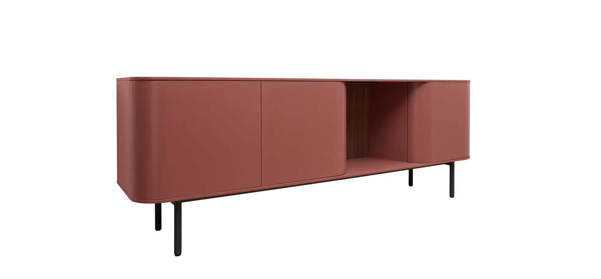 Sideboard Satola - Lack matt, Rost 204668