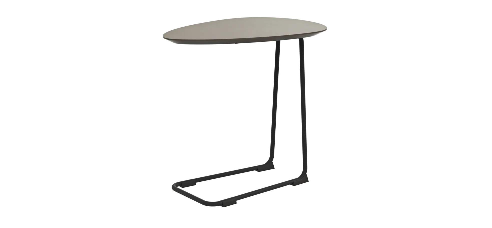 Sofatisch Fano - LBH ca. 57x39x54 cm, Fenix, Taupe 136213