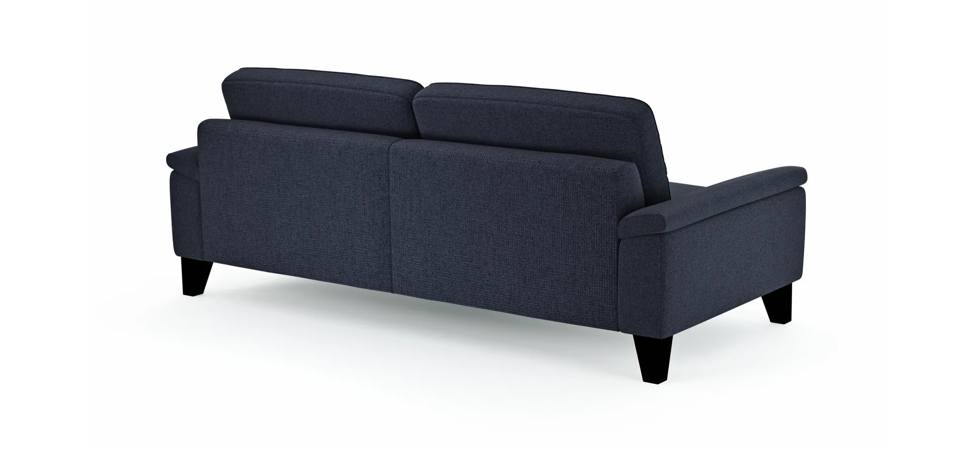 Sofa Oviedo - 3-Sitzer, Stoff, Dunkelblau