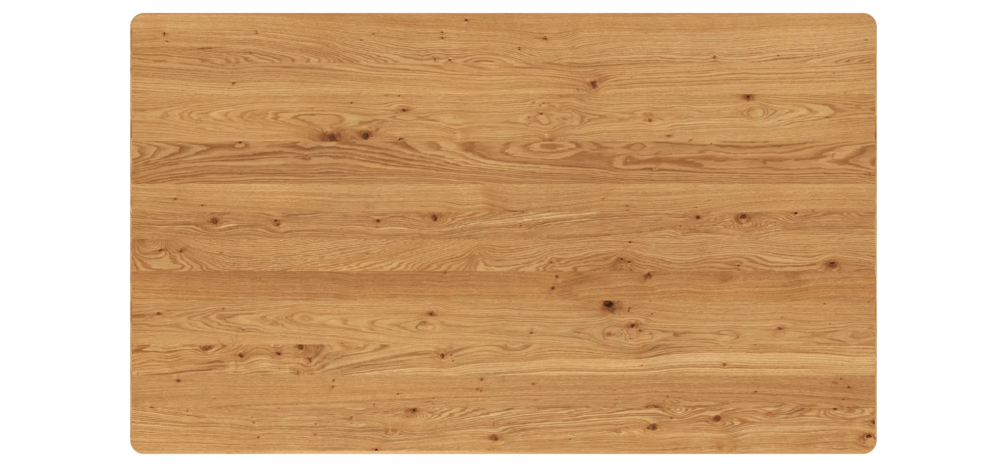 Couchtisch Fibra - LBH 110x65x45 cm, Asteiche massiv