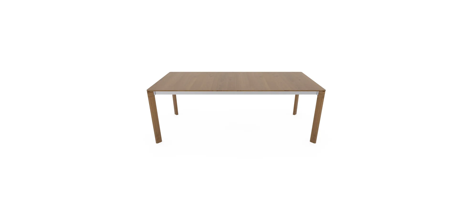 Esstisch 3400 - ausziehbar, LB ca. 220x100cm, Asteiche massiv