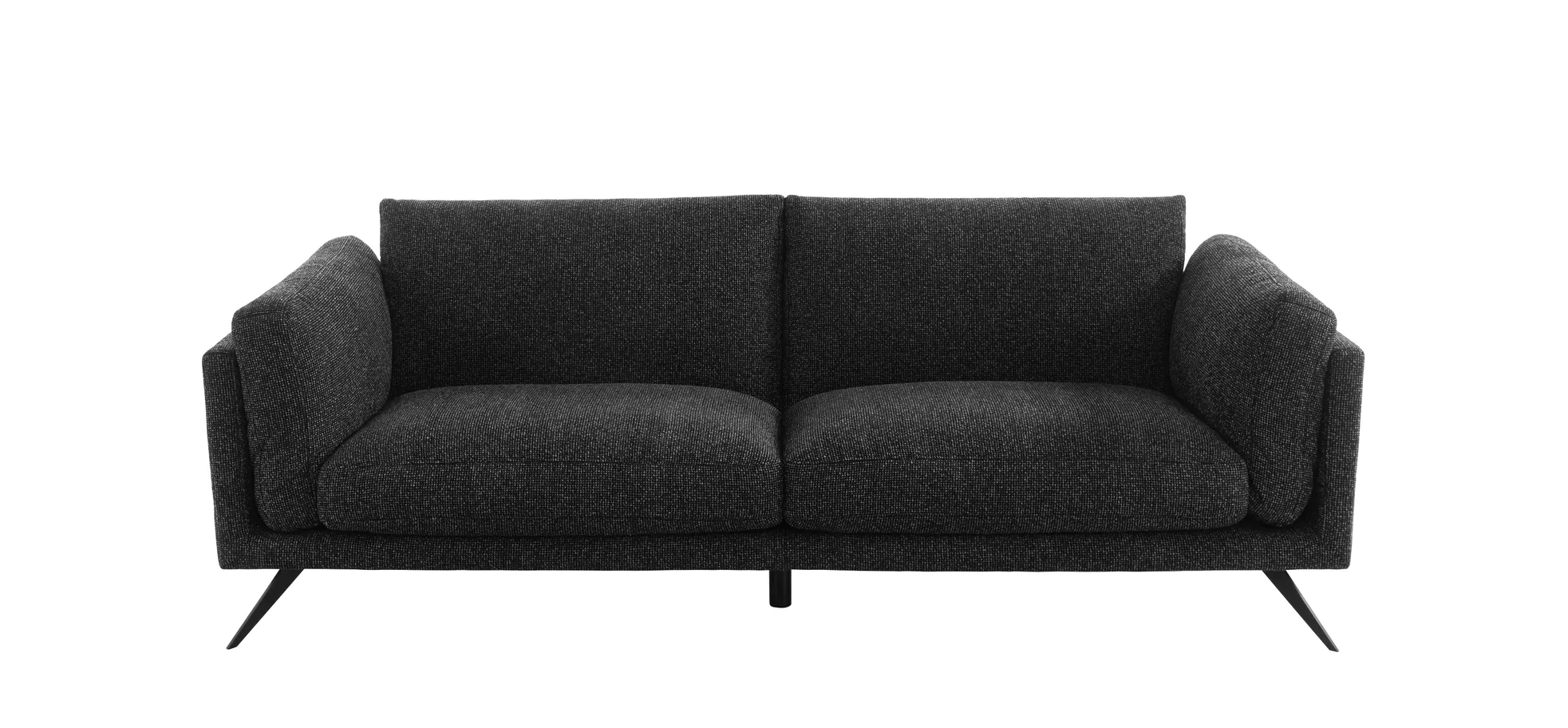 Sofa Valdemoro - 3-Sitzer, Stoff, Anthrazit 3026906