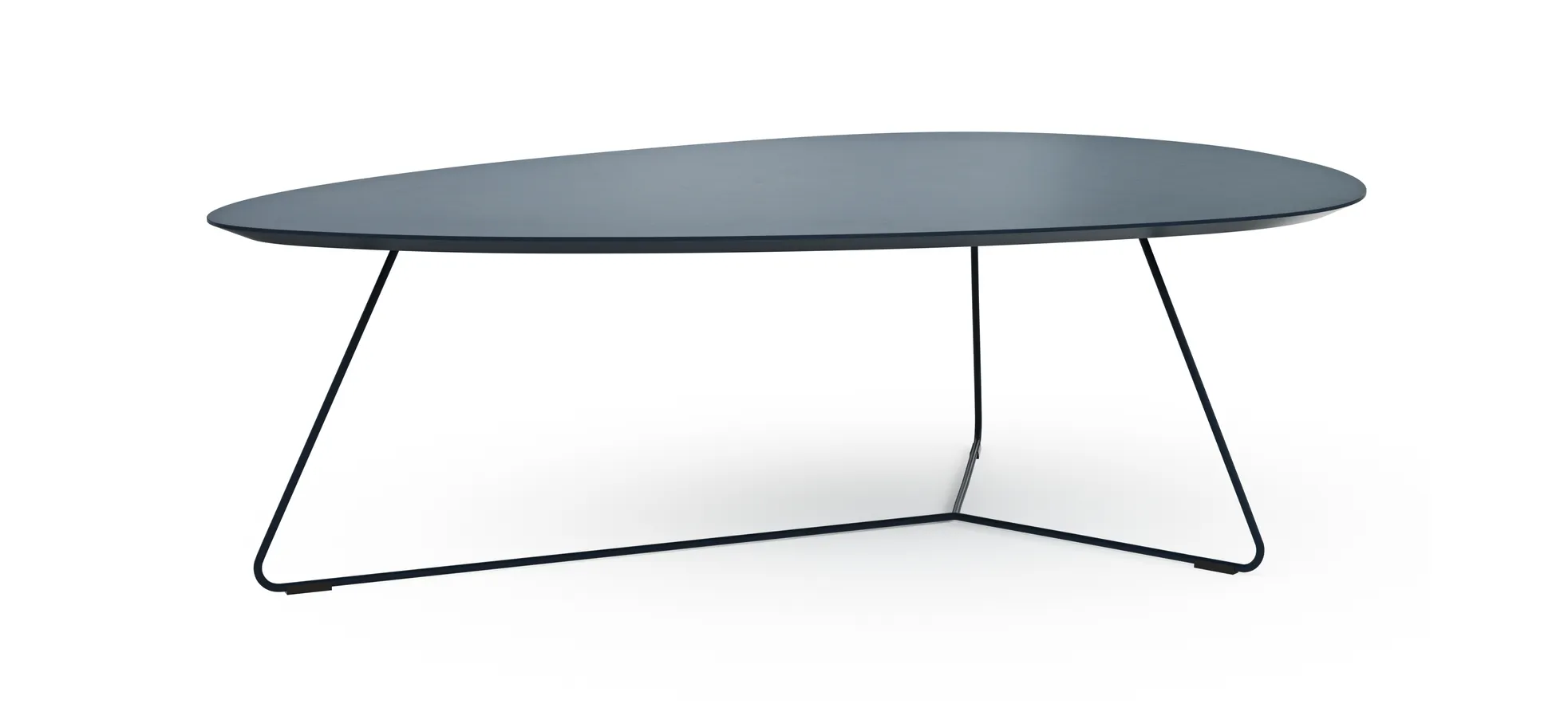 Couchtisch Fano - LBH ca. 121x75x38 cm, Fenix, Dunkelblau 3027459