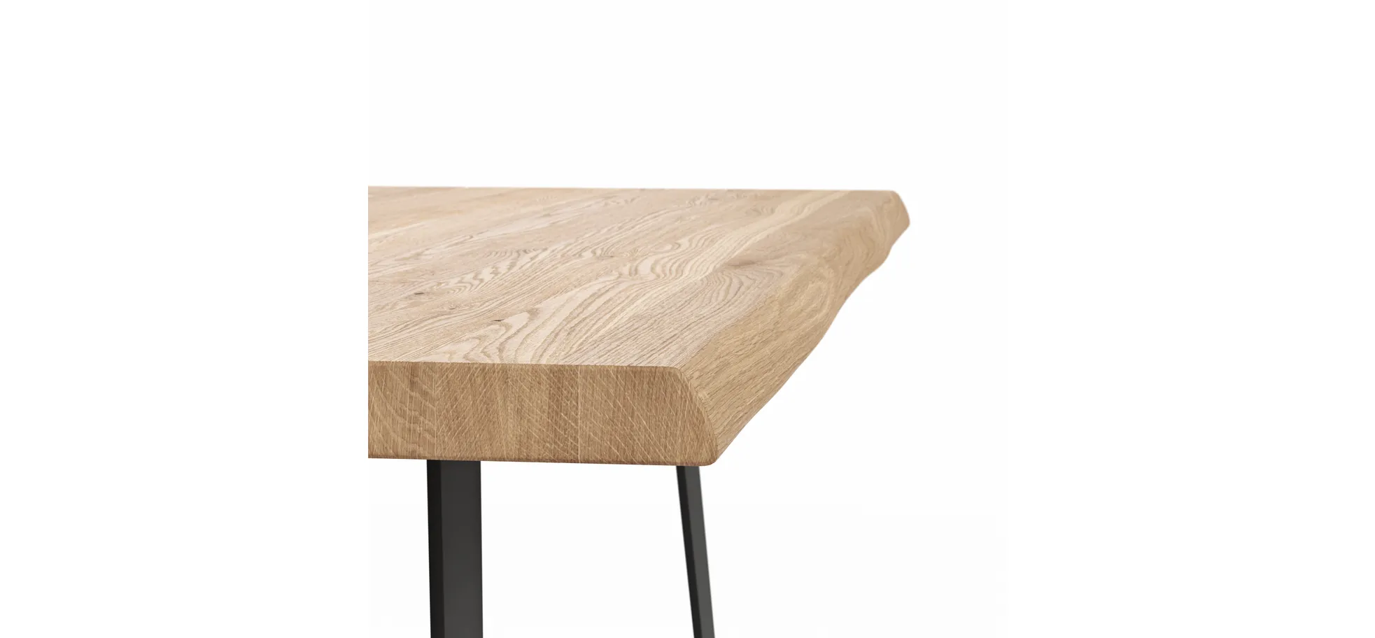 Esstisch Talara Lina - LB. ca. 160x90cm, Wildeiche Natur