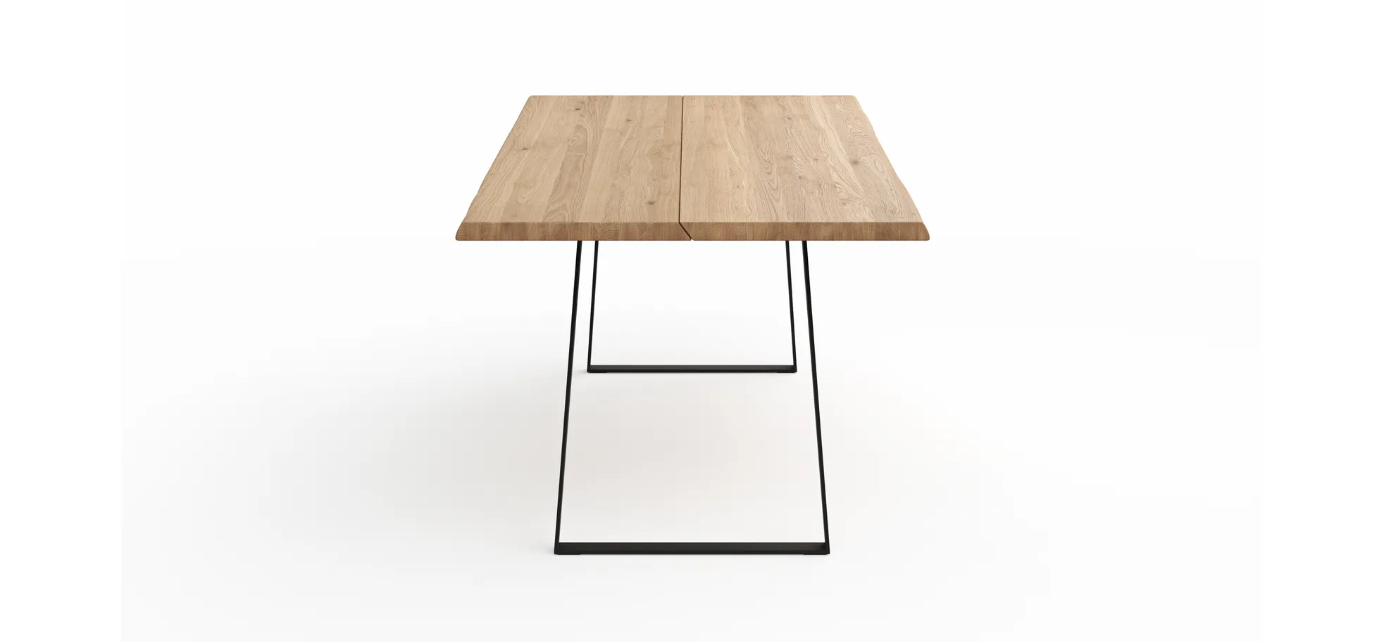 Esstisch Talara Lina - LB ca. 220x100 cm, Wildeiche Natur