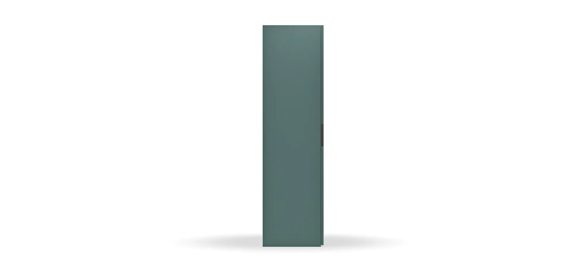 Schiebetürenschrank Loretto - B ca. 280 cm, Lack matt, Salbeigrün