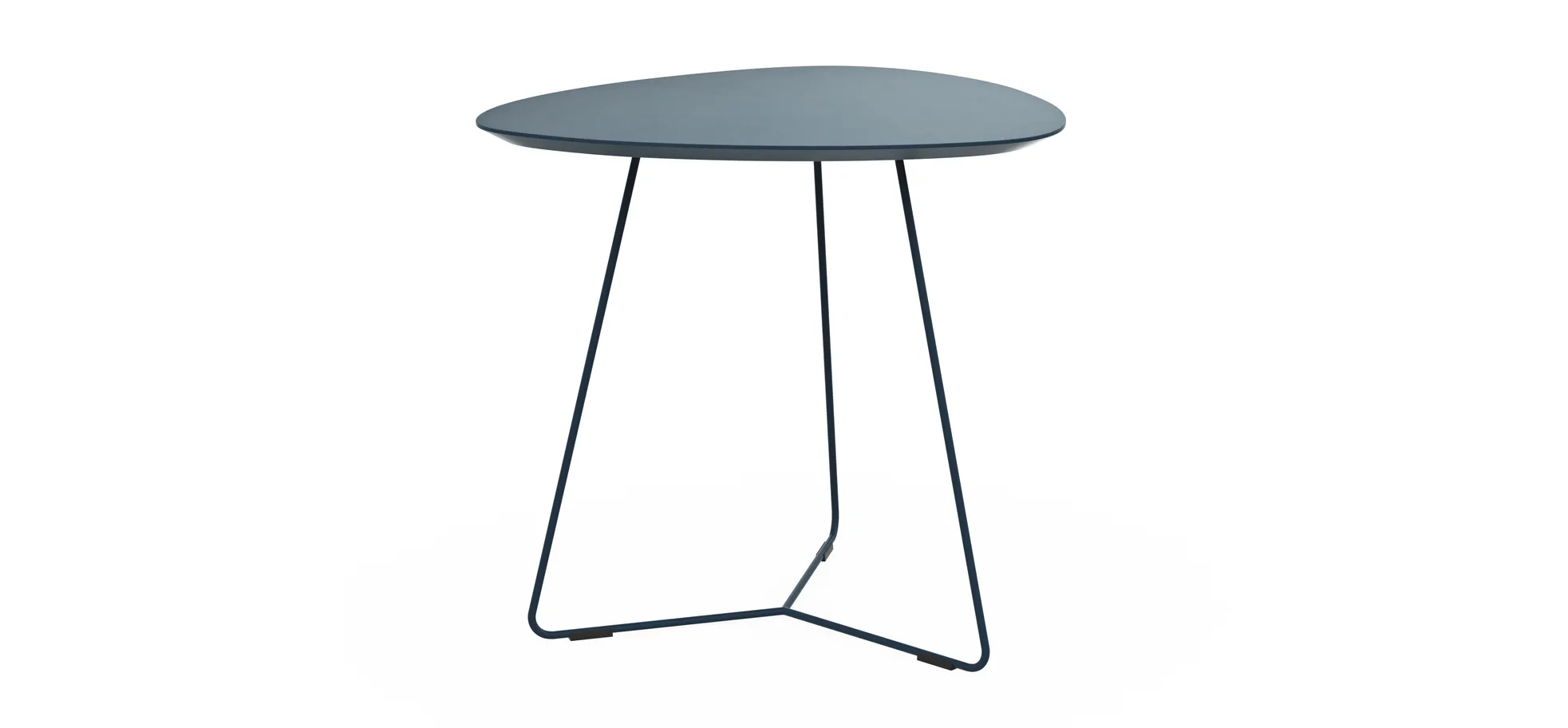 Ecktisch Fano - LBH ca. 59x50x55 cm, Fenix; Dunkelblau 3027519