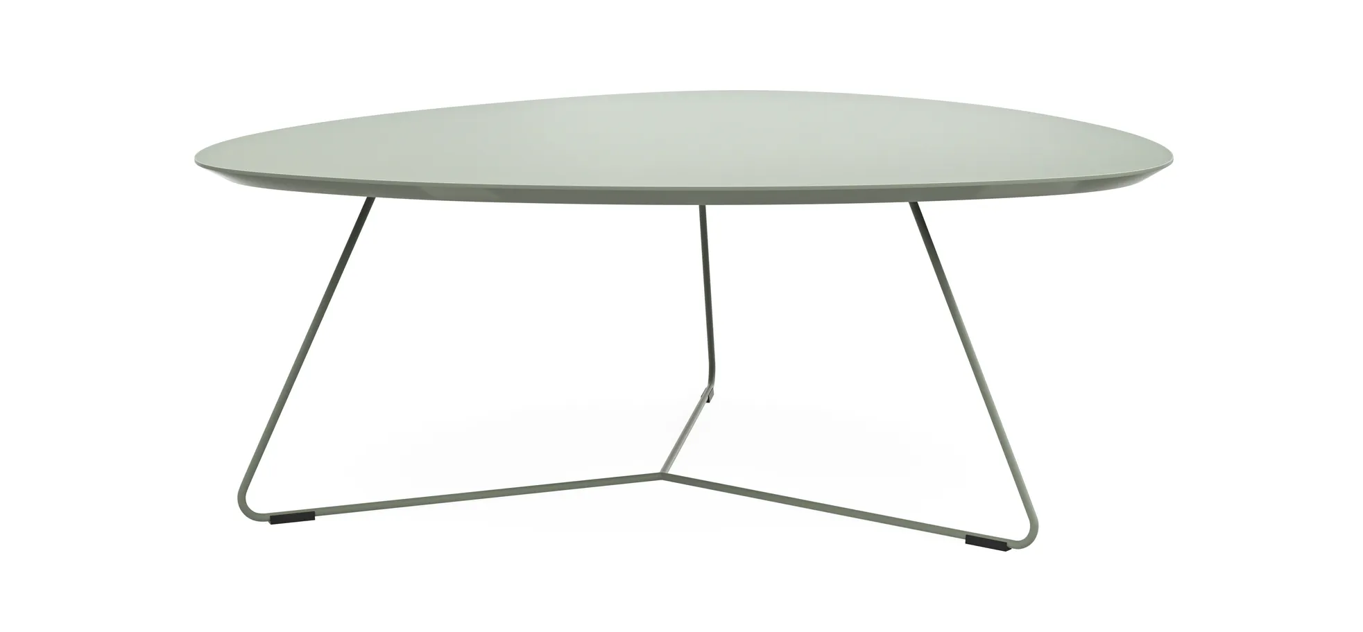 Couchtisch Fano - LBH ca. 96x86x38 cm, Fenix, Olivgrün 3027489