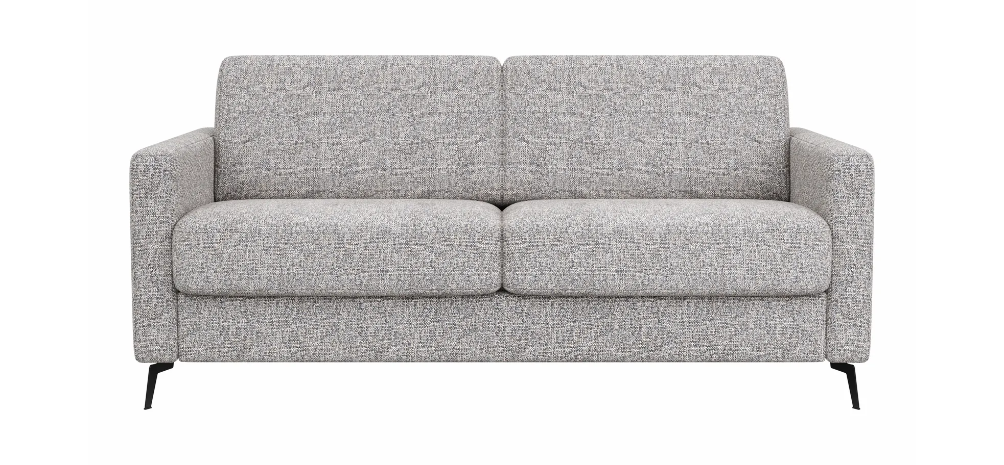 Schlafsofa Laredo - 2,5-Sitzer inkl. Schlaffunktion, Stoff, Graubeige 1291427682