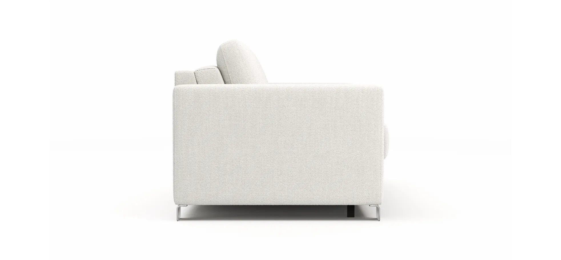 Sofa Nuoro - 2,5-Sitzer inkl. Schlaffunktion, Armlehne 1, Stoff, Natur