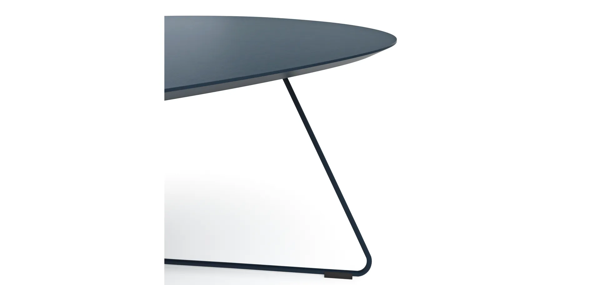 Couchtisch Fano - LBH ca. 121x75x38 cm, Fenix, Dunkelblau