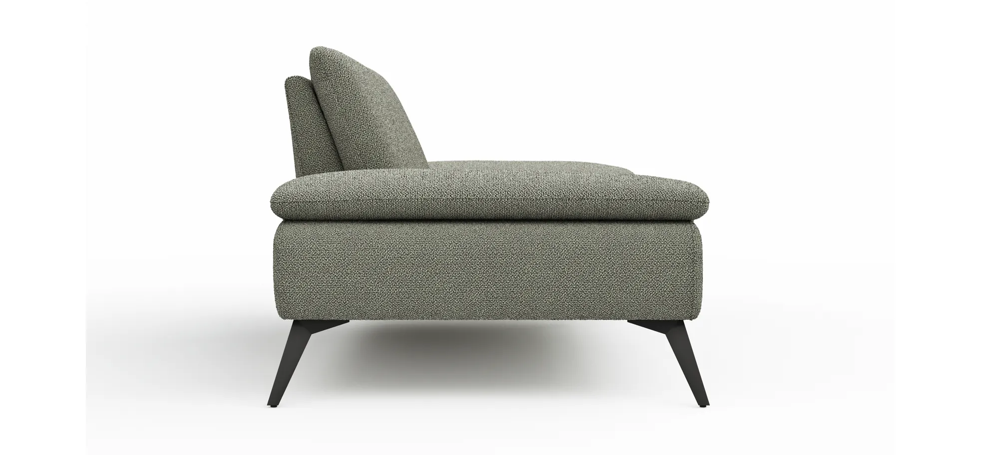 Sofa Collina - 3-Sitzer, Stoff, Eukalyptus