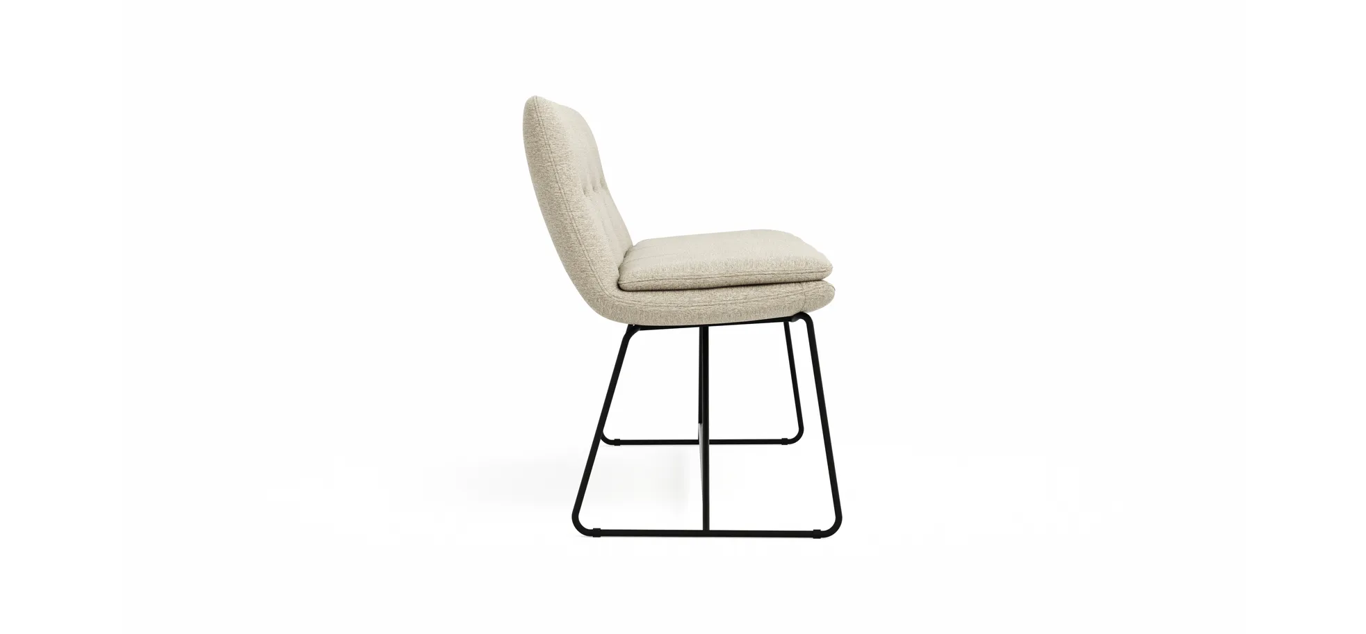 Polsterbank Macano - B ca. 160 cm, Stoff, Beige