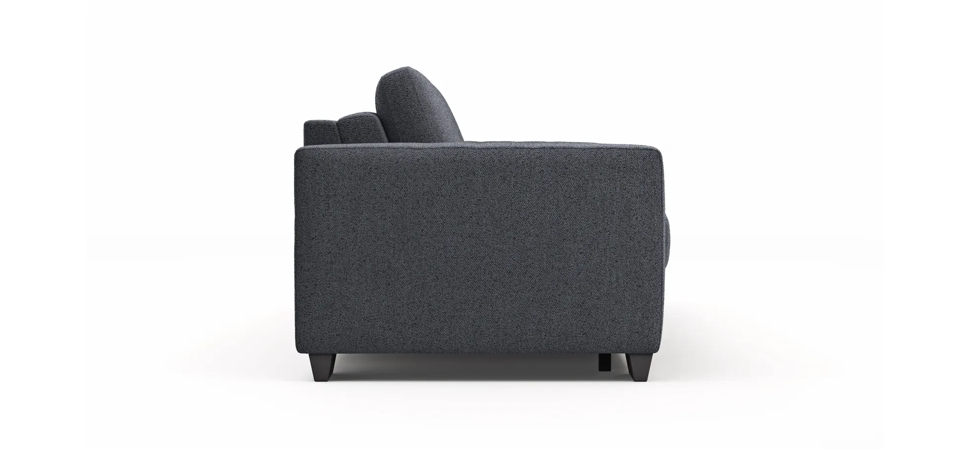 Sofa Nuoro - 3-Sitzer inkl. Schlaffunktion, Stoff, Eisblau