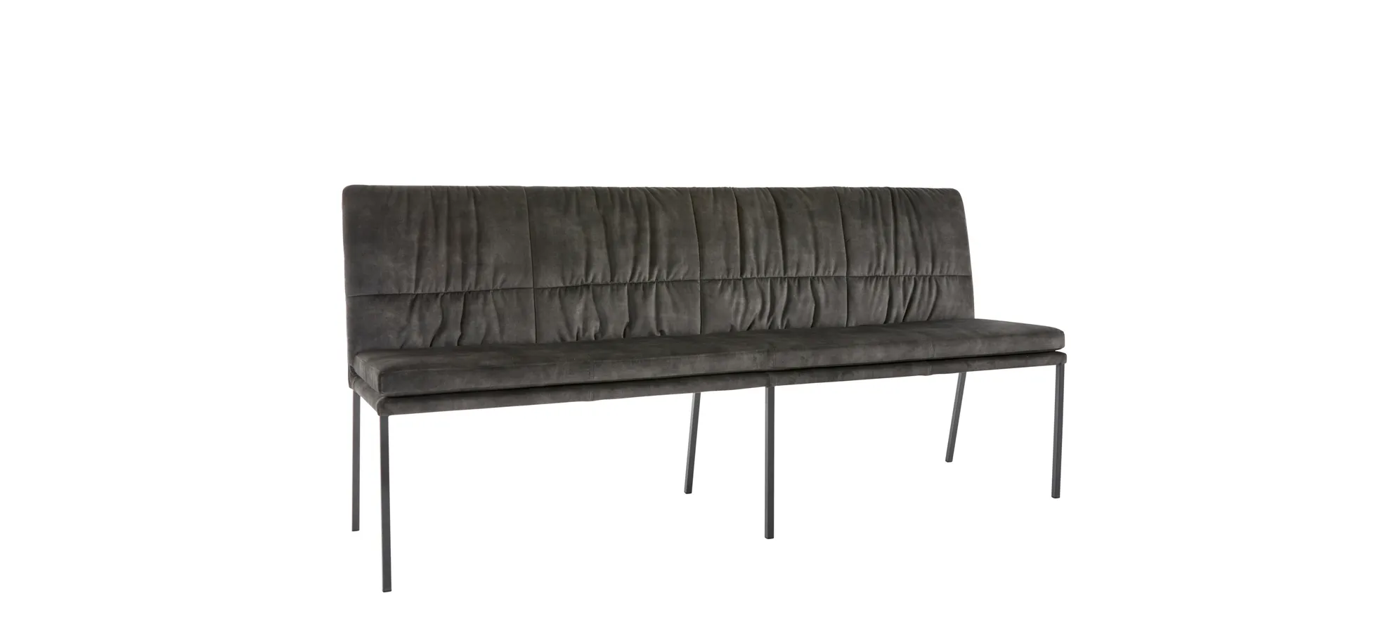 Polsterbank Saragossa Soft - Breite ca. 200 cm, Stoff, Olive 144740
