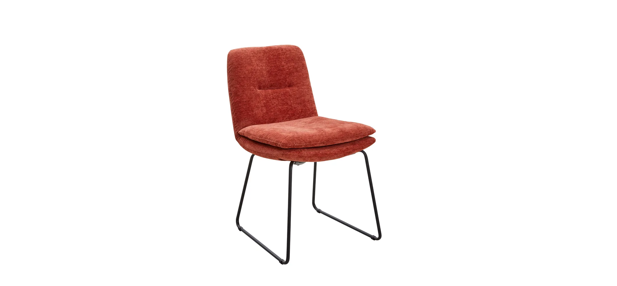 Stuhl Macano - Stoff, Rot 103522
