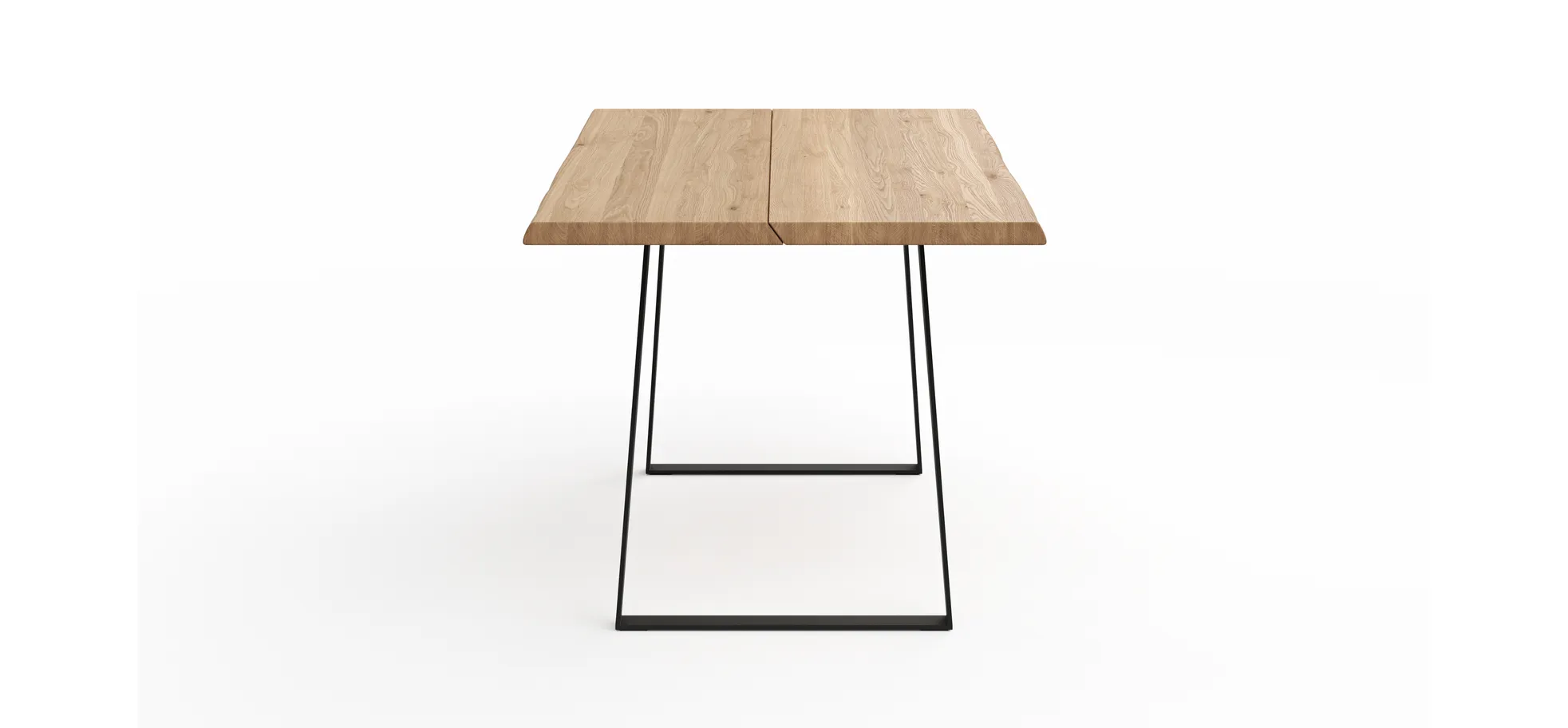 Esstisch Talara Lina - LB. ca. 160x90cm, Wildeiche Natur