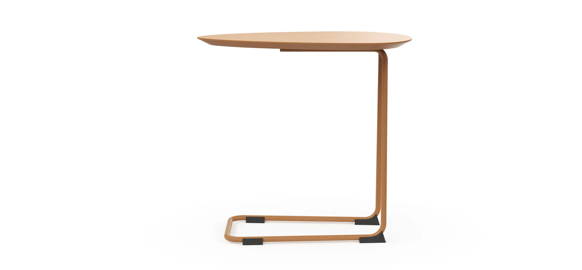 Sofatisch Fano - LBH ca. 57x39x54 cm, Fenix, Beige