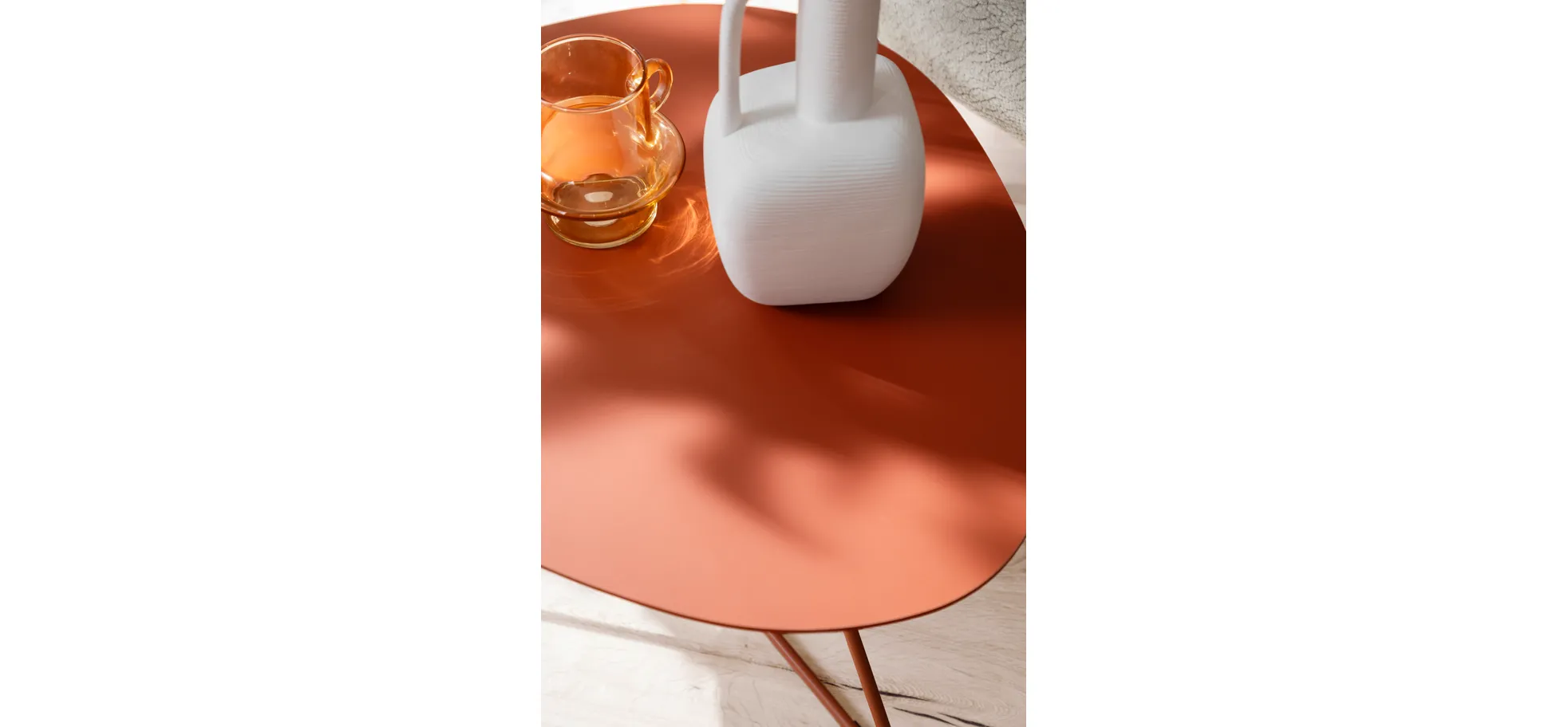 Couchtisch Fano - LBH ca. 87x78x33 cm, Fenix, Siena