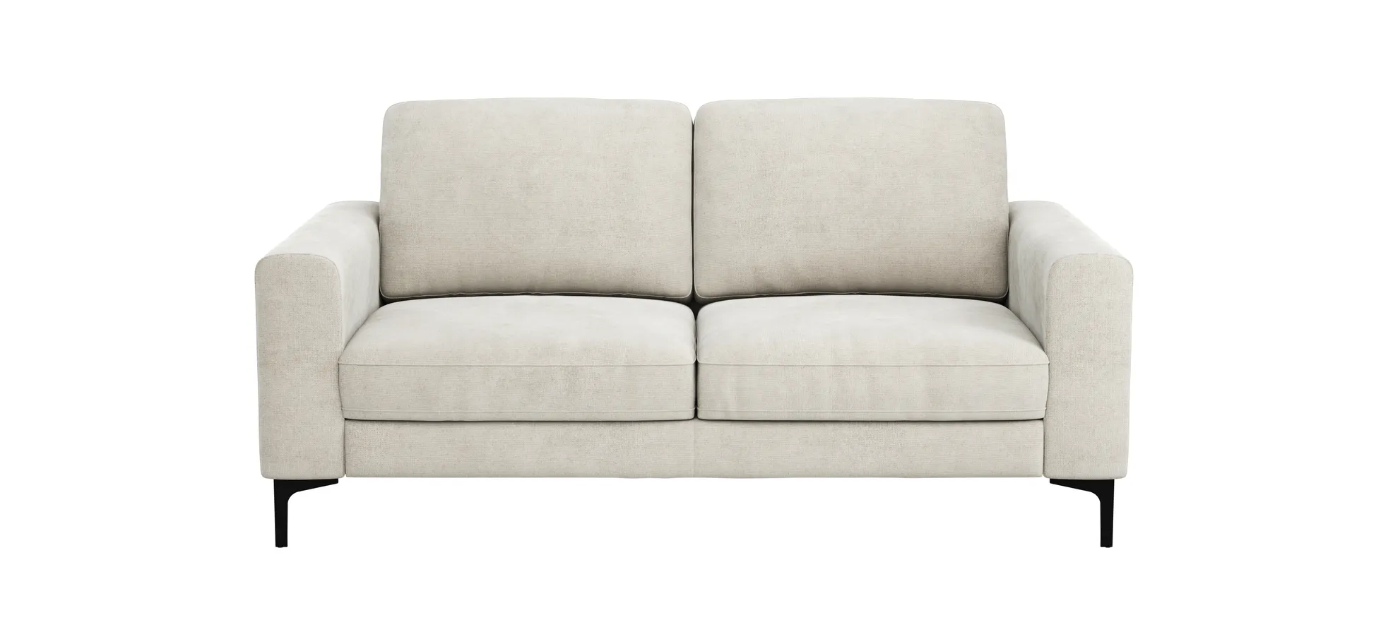 Sofa Oviedo - 2-Sitzer, Stoff, Natur 102363