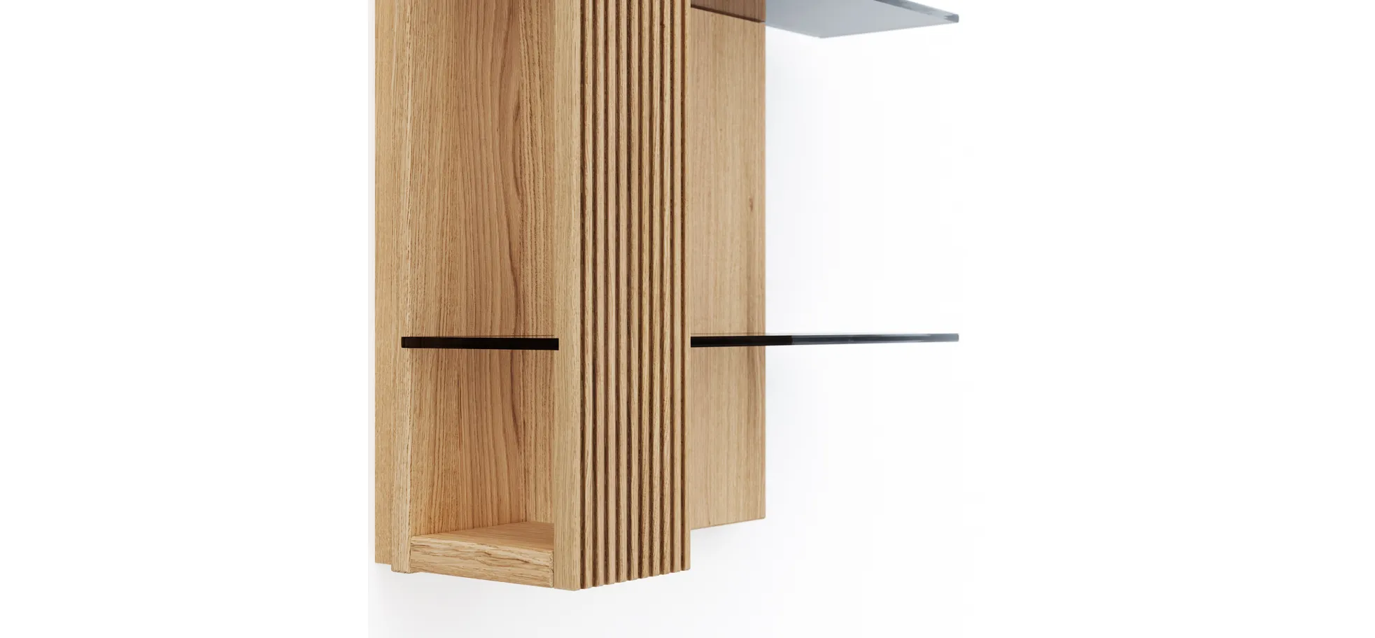 Wandboard Estana - Eiche massiv, legno