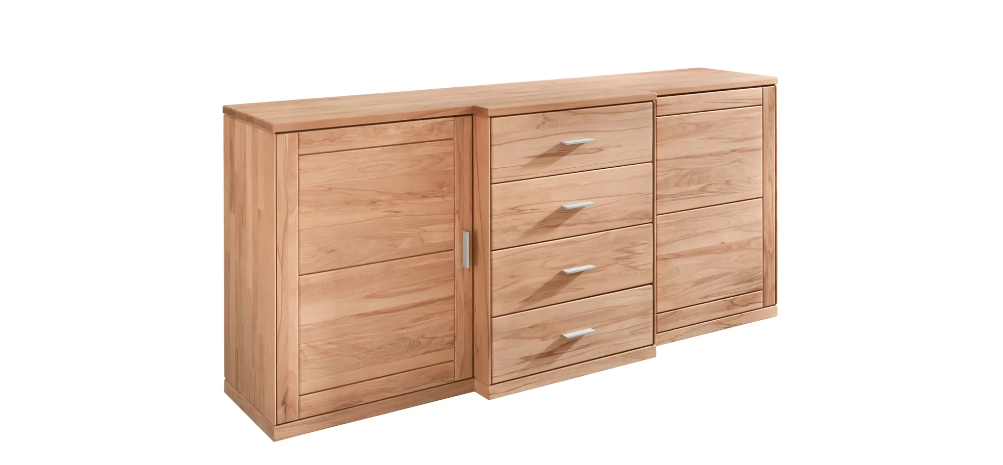 Sideboard Faro 6.0 - Kernbuche massiv, natur geölt 144767