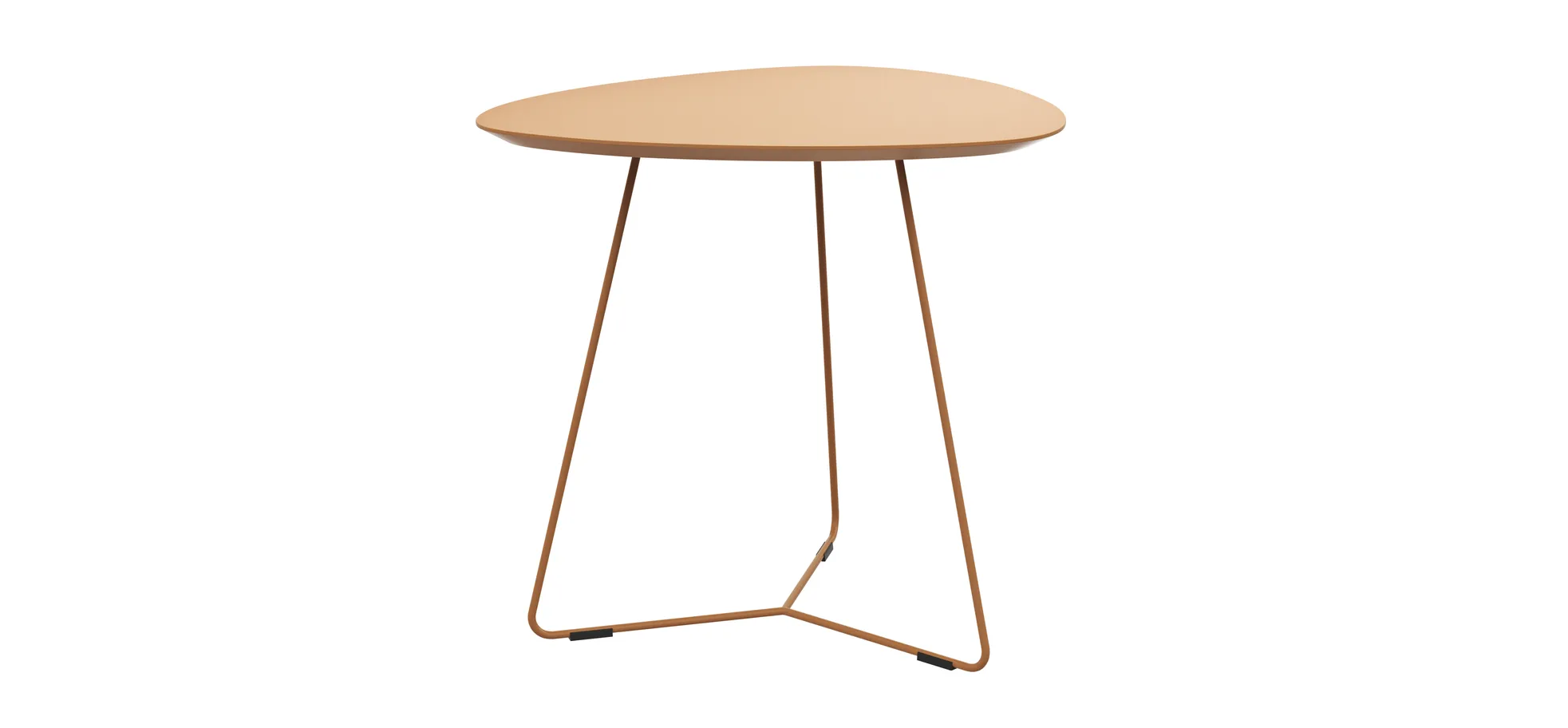 Ecktisch Fano - LBH ca. 59x50x55 cm, Fenix, Beige 3027525