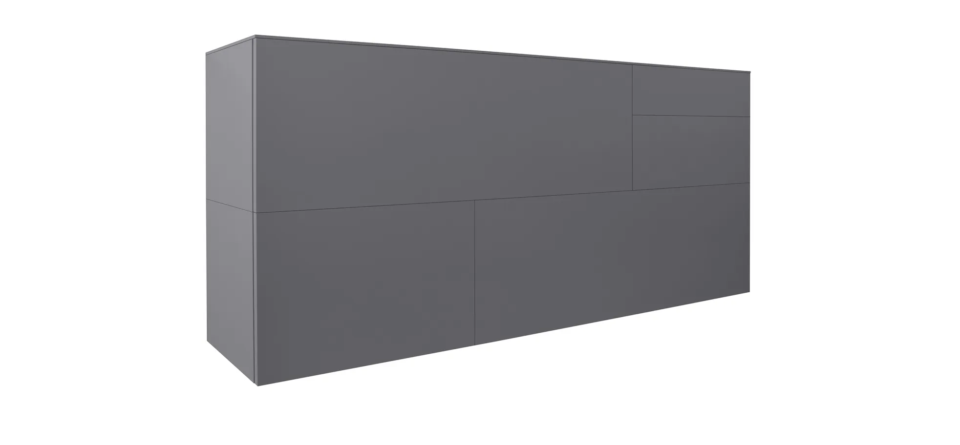 Sideboard Satola - Lack matt, Lava  202805