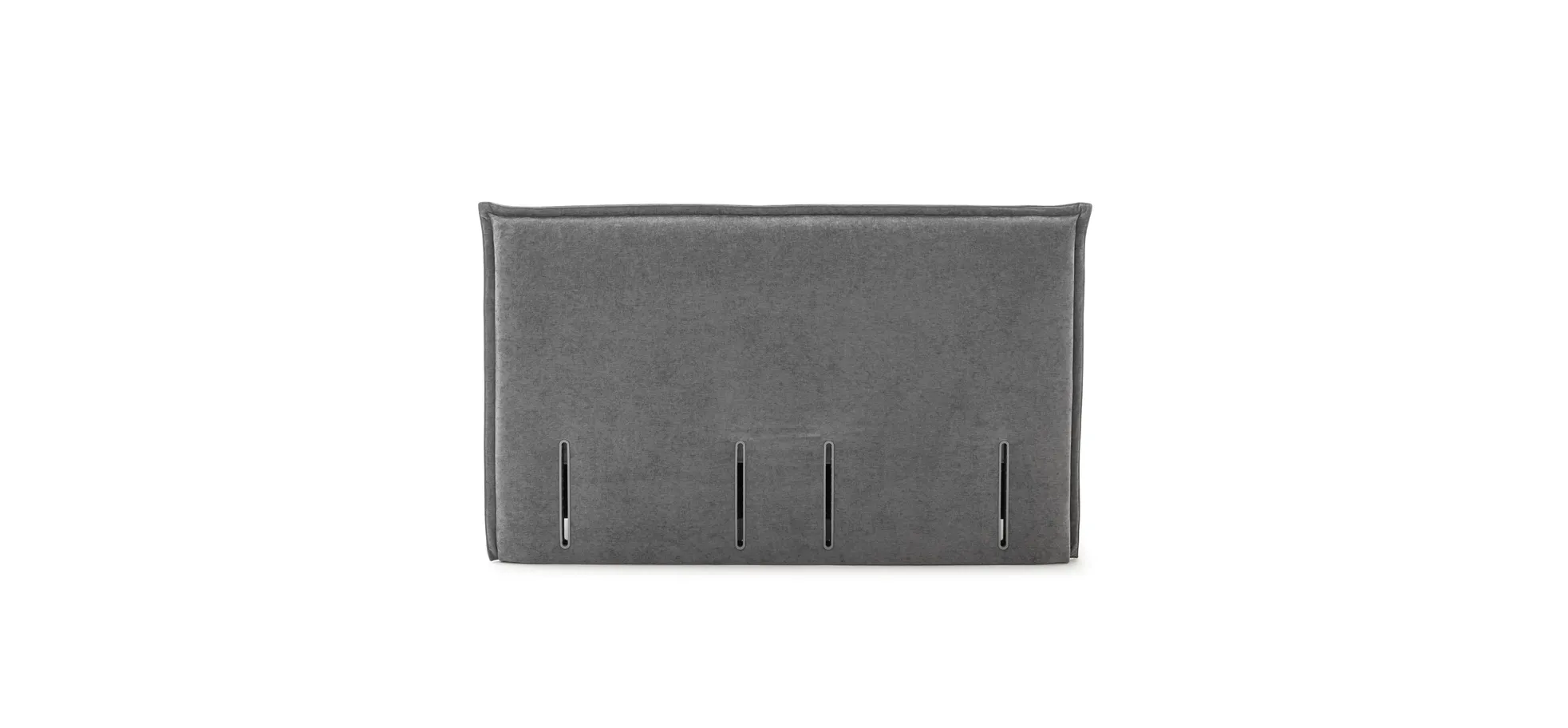 Boxspringbett Contur 2700 - Liegefläche ca. 180x200 cm, Stoff, Grau