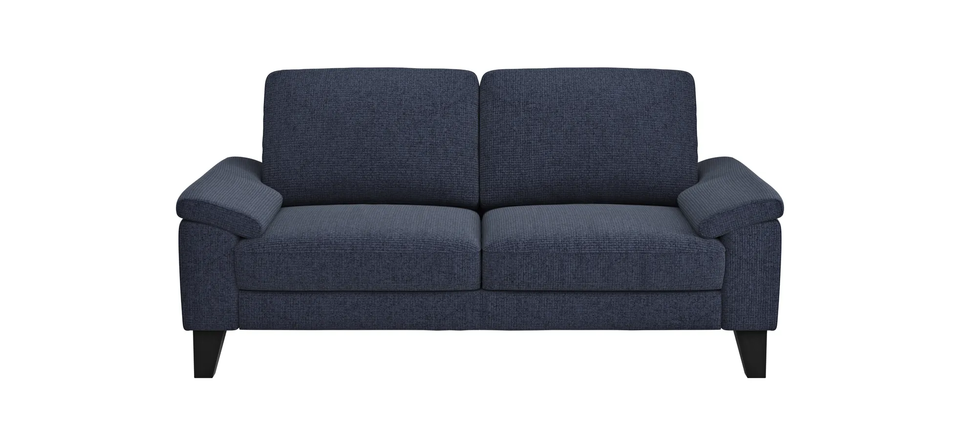 Sofa Oviedo - 2-Sitzer, Stoff, Dunkelblau 102298