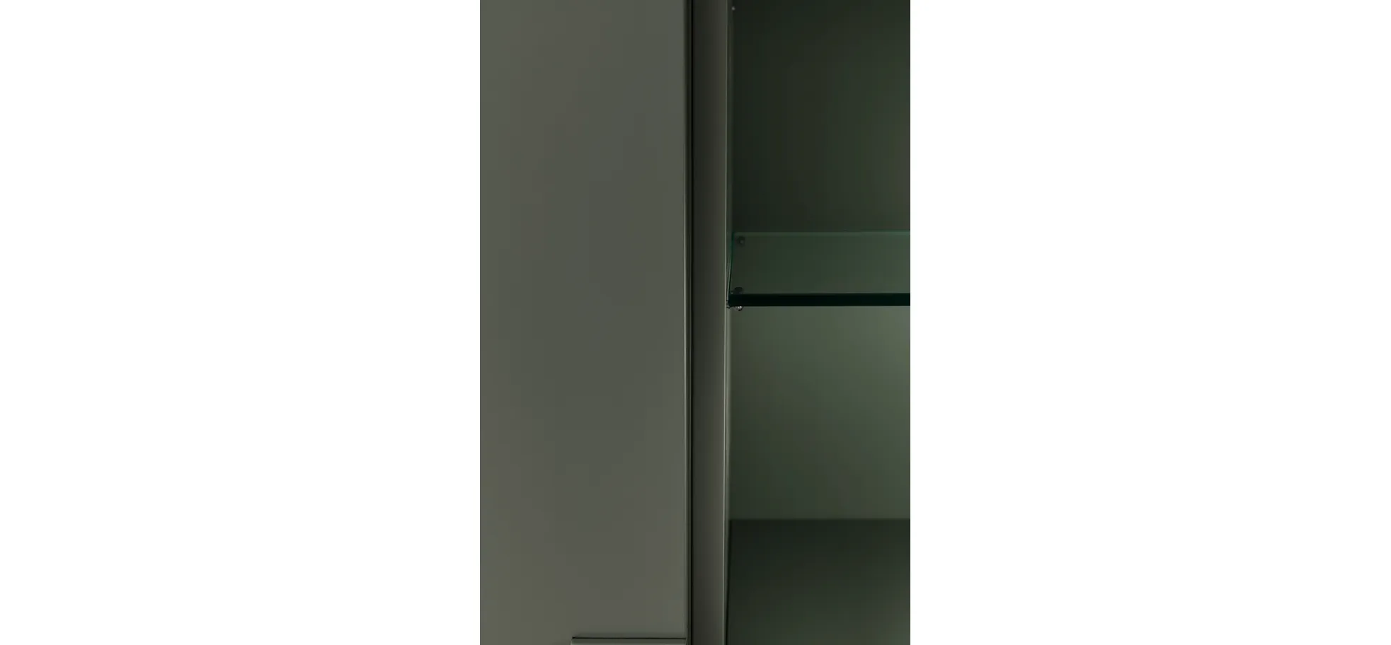 Highboard Venzone - BHT ca. 109x148x41 cm, Lack, Jade
