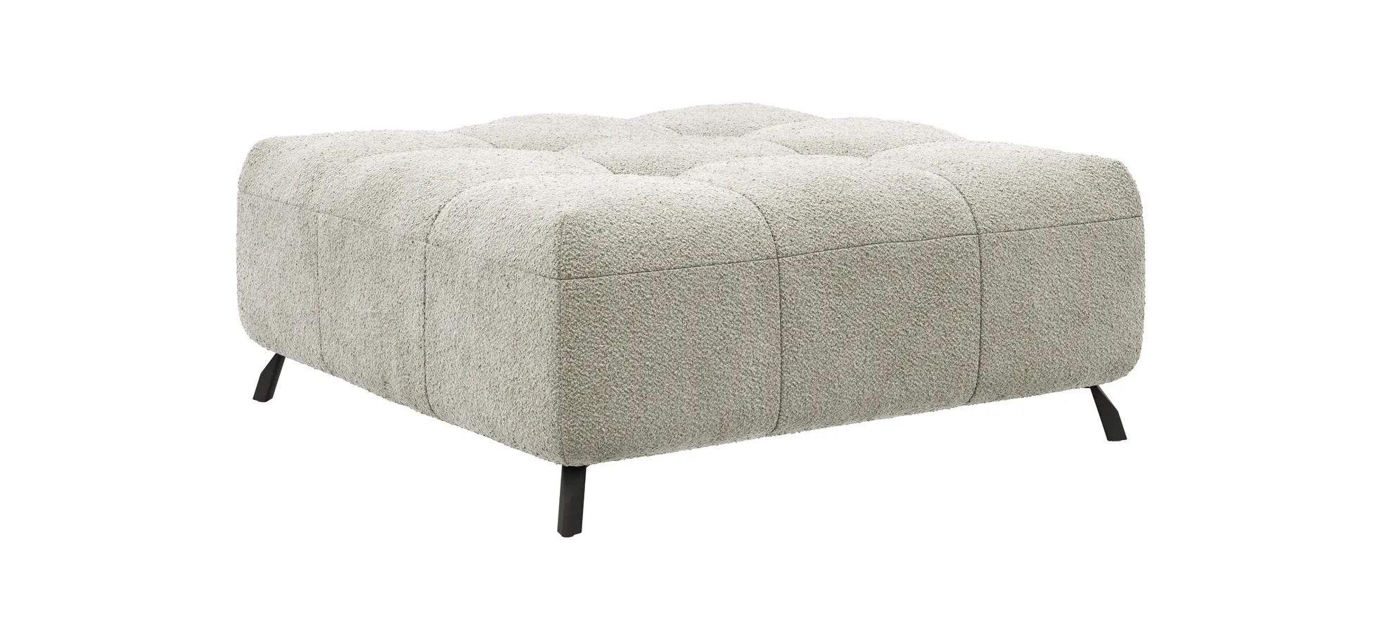 Hocker Comodo - Stoff, Offwhite 131916