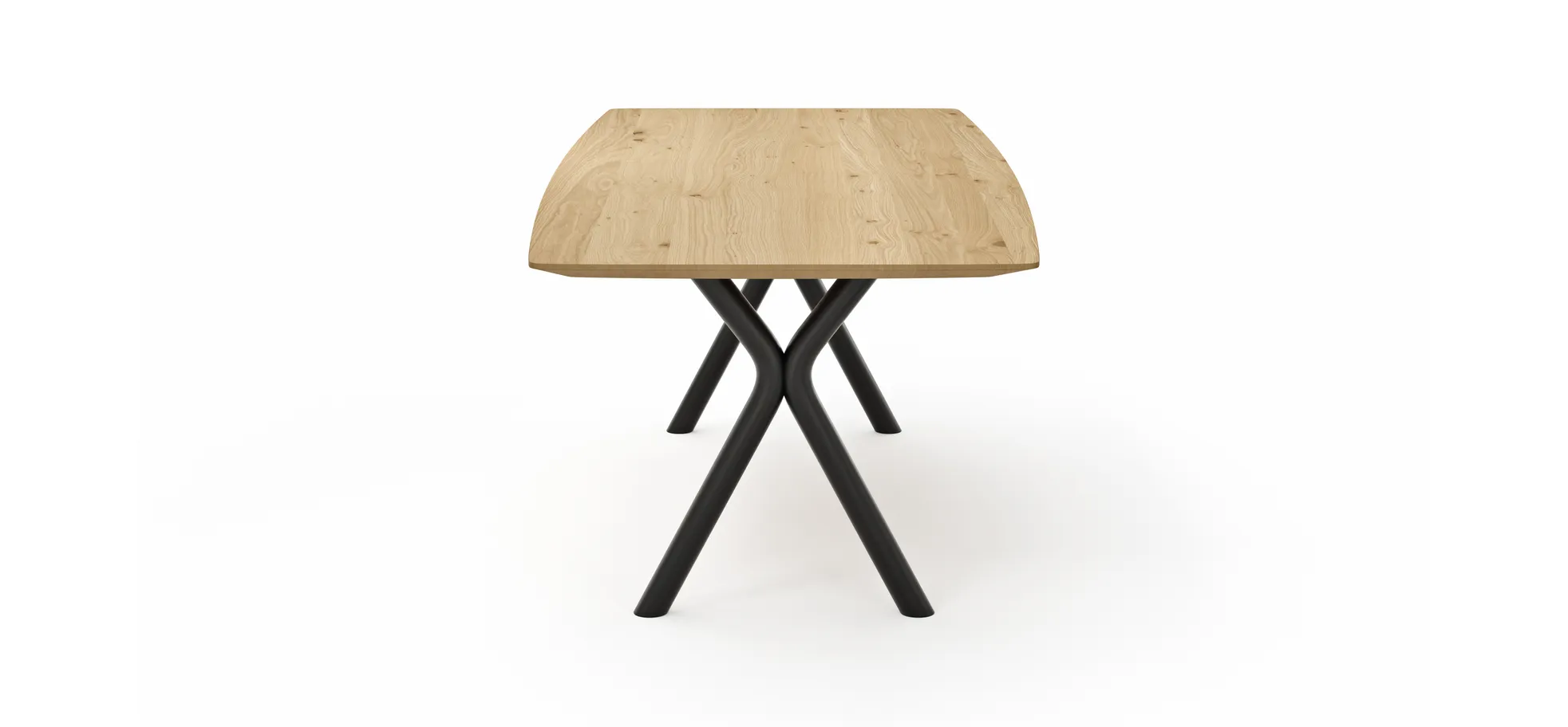Esstisch 3150 - LB ca. 200x100 cm, Eiche massiv geölt