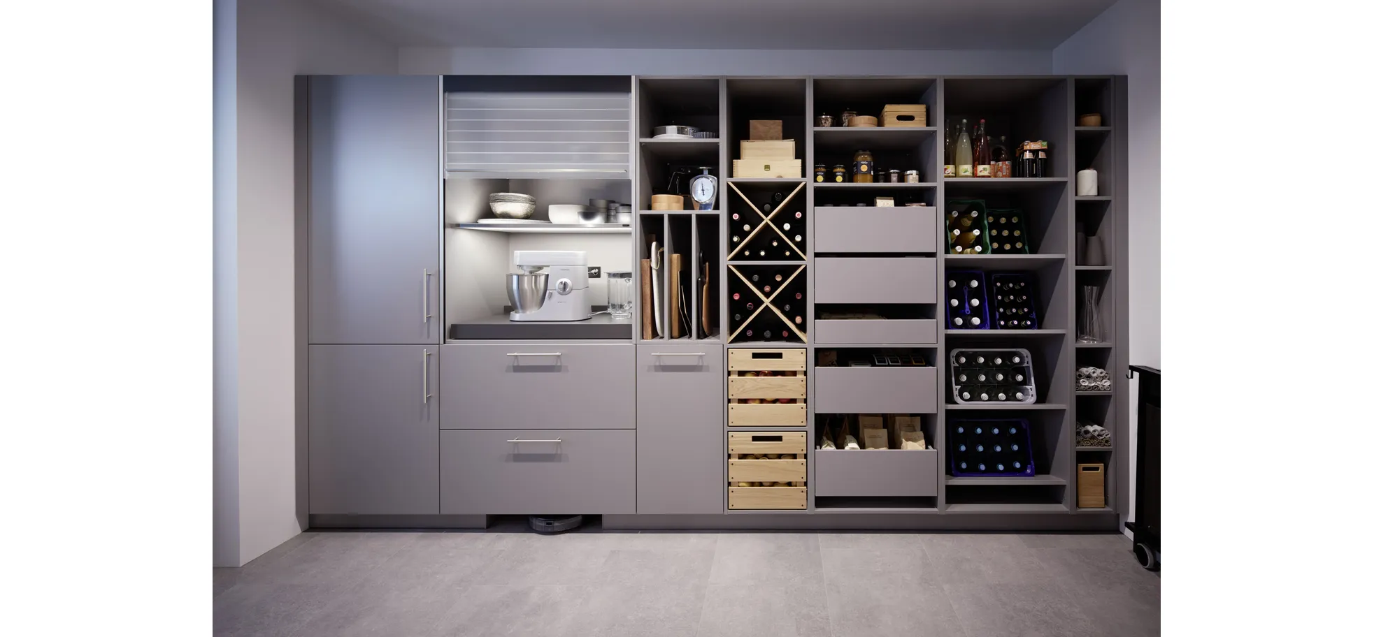 Speisekammer 50.100 CO 9 521, Achatgrau