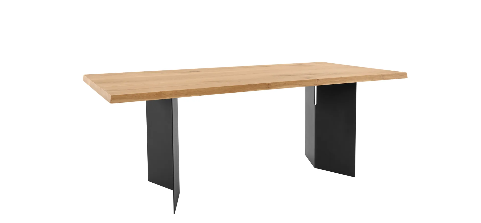 Esstisch Belena - LB ca. 200x100 cm, Eiche massiv 146139