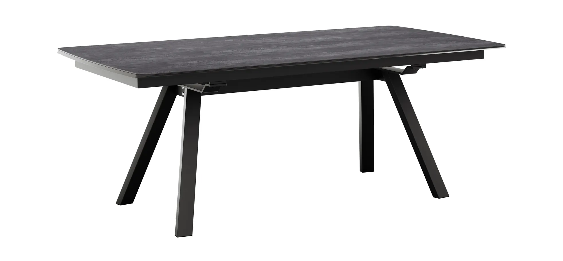 Esstisch Sedana - ausziehbar, LB ca. 200x100cm, Keramik, Schiefergrau 3028115