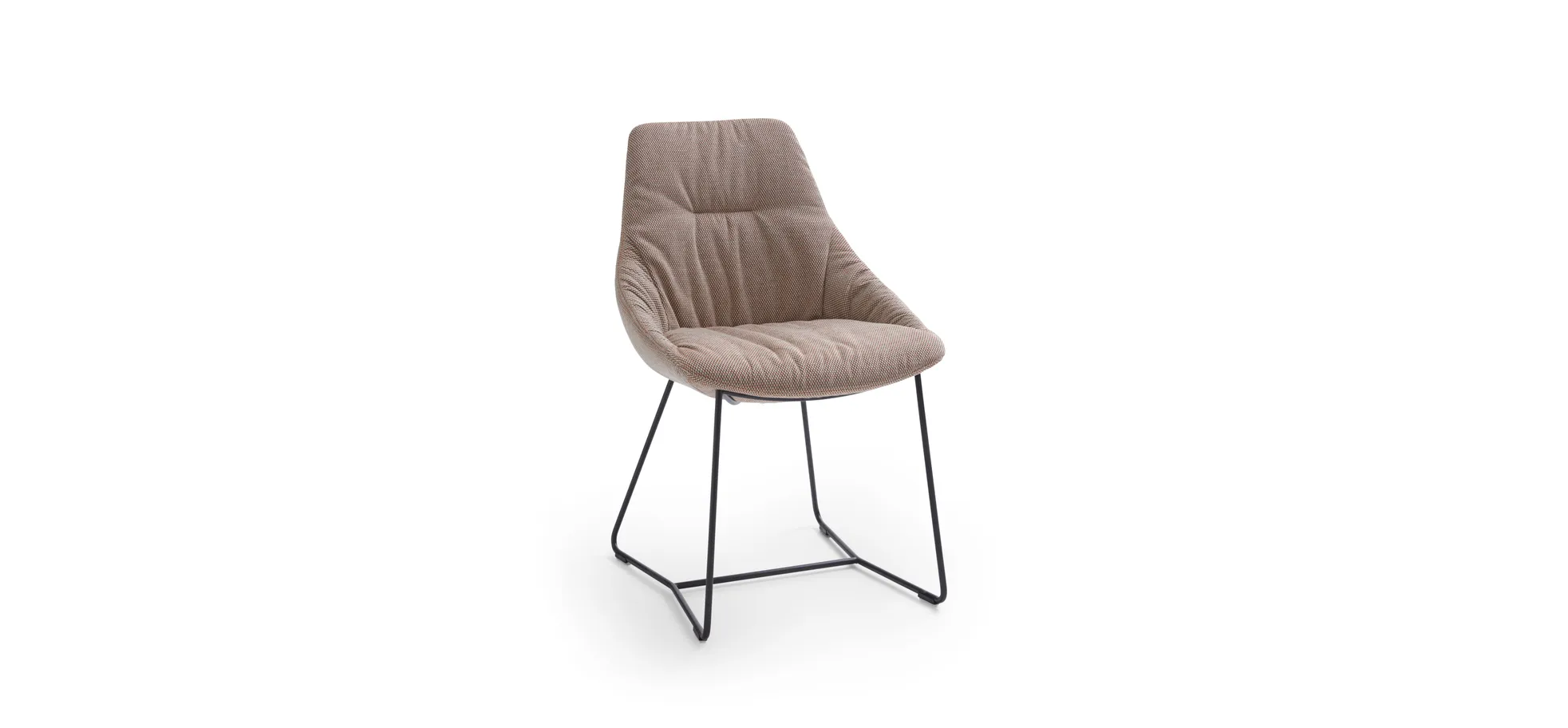 Stuhl Pegara - Stoff, Beige 101898