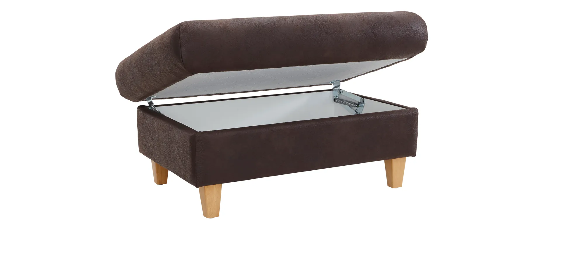 Hocker Cornella Classic - BL ca. 65x95cm, Stoff mocca 103351