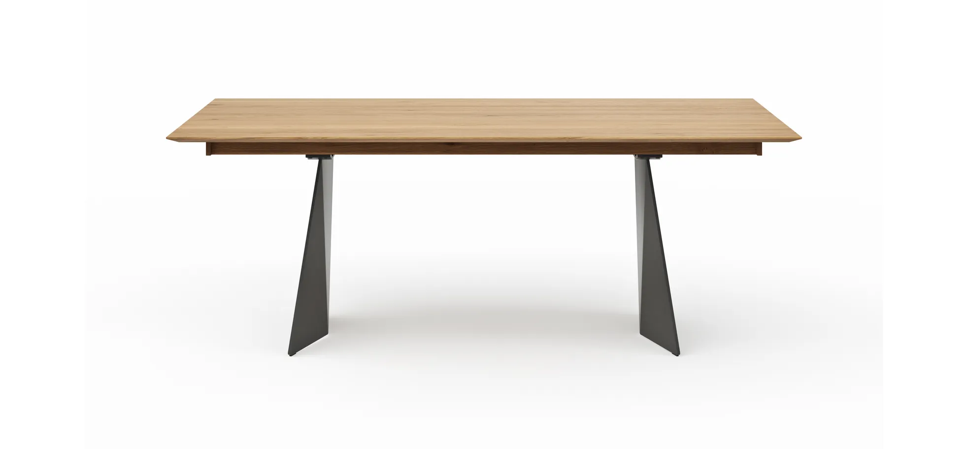 Esstisch 3100 - LB ca. 200x100 cm, ausziehbar, Asteiche massiv, Geölt, 